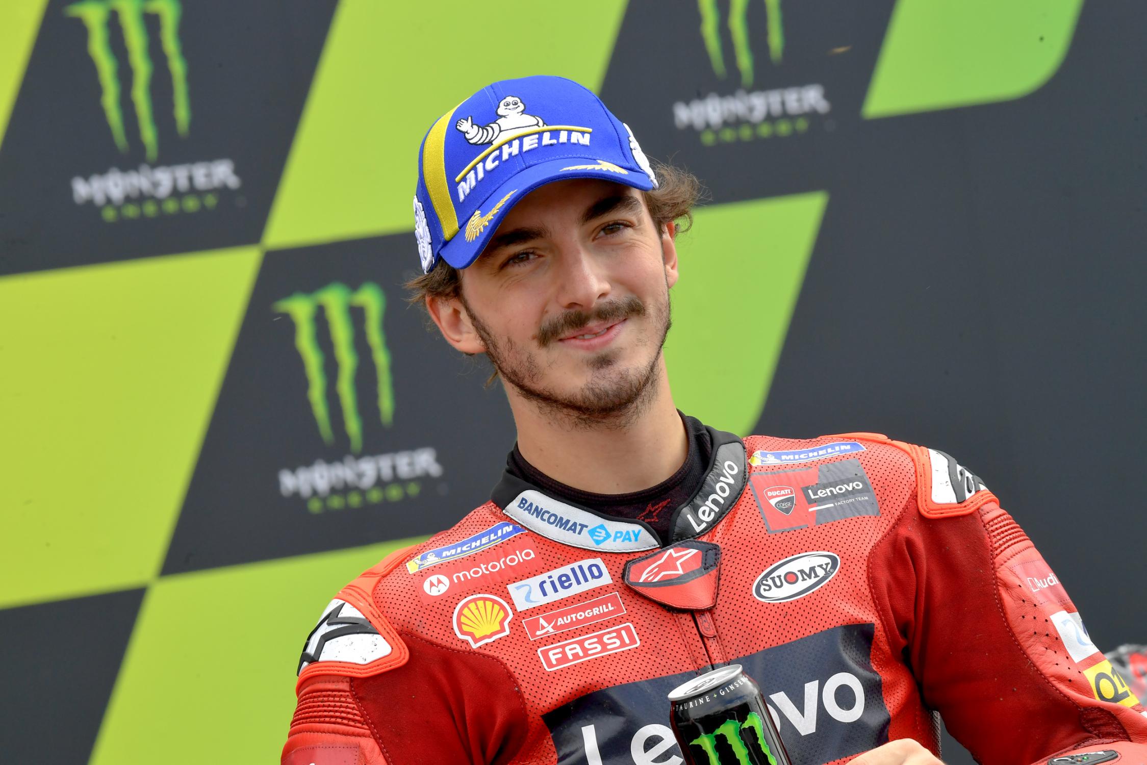 MotoGP, 2021, Silverstone – Bagnaia (2º): “Fiquei apreensivo quando vi o tempo do Martin”