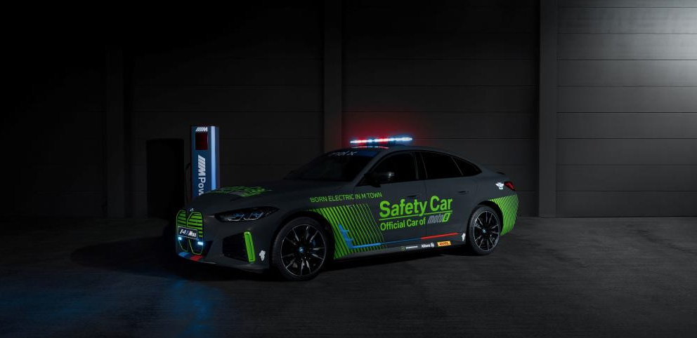 MotoGP, 2021: BMW apresentou o novo i4 M50 Safety Car para as MotoE
