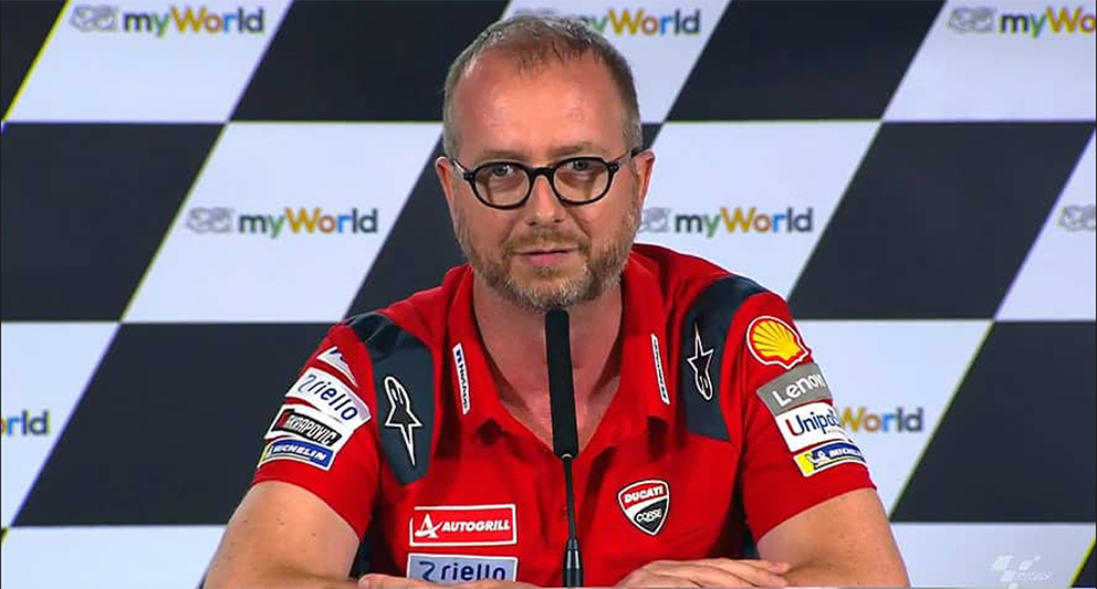 MotoGP, 2021, Silverstone: “Quer o piloto, quer a moto, têm feito a diferença”, diz Barana da Ducati