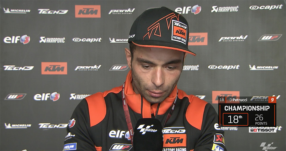 MotoGP, 2021, Estíria: Pedrosa revê “queda assustadora”