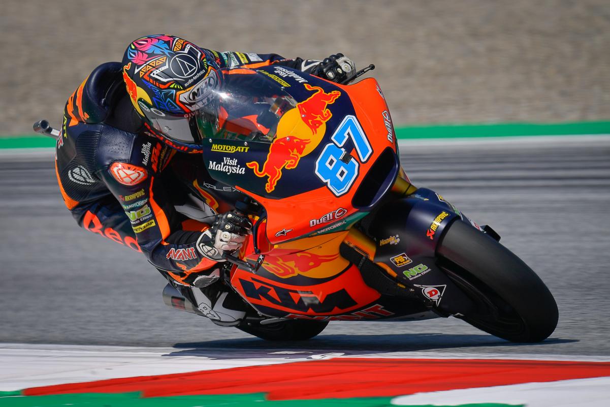 Moto2, 2021, Áustria – TL3: Gardner, melhor tempo e novo recorde