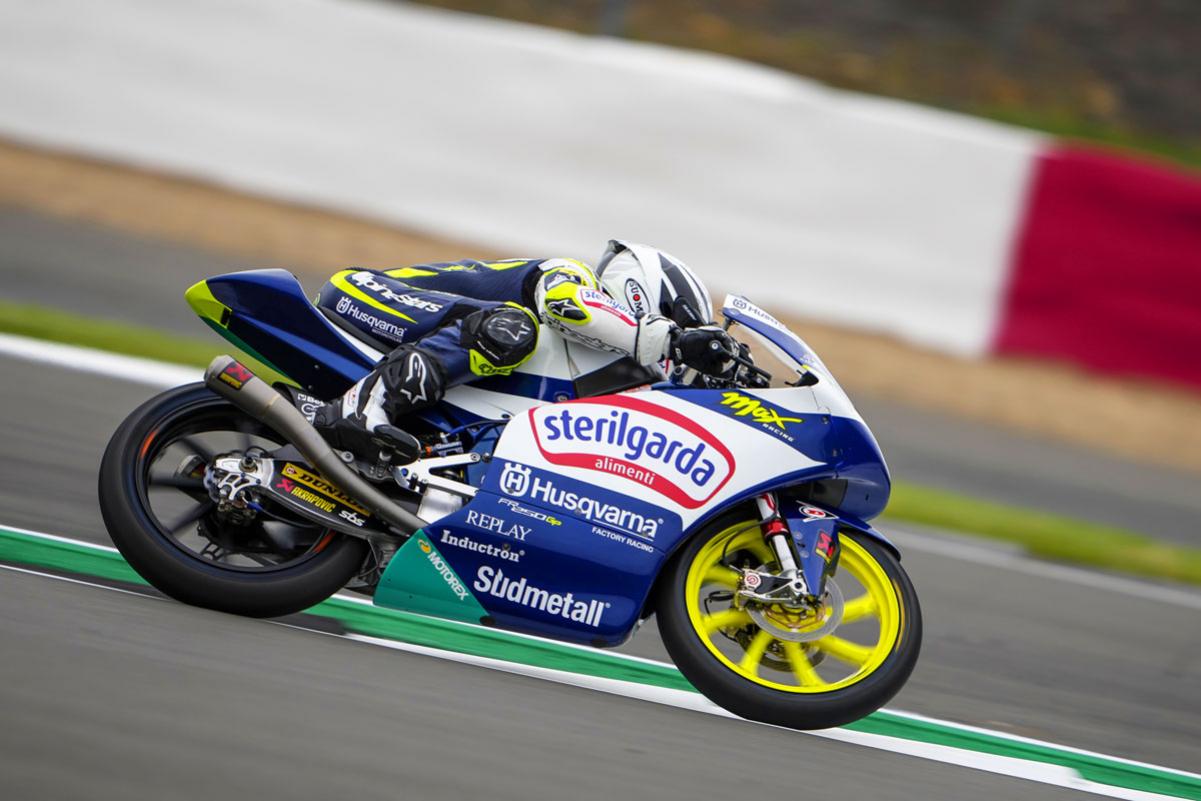 Moto3, 2021,Silverstone – Warm up: Fenati e os outros
