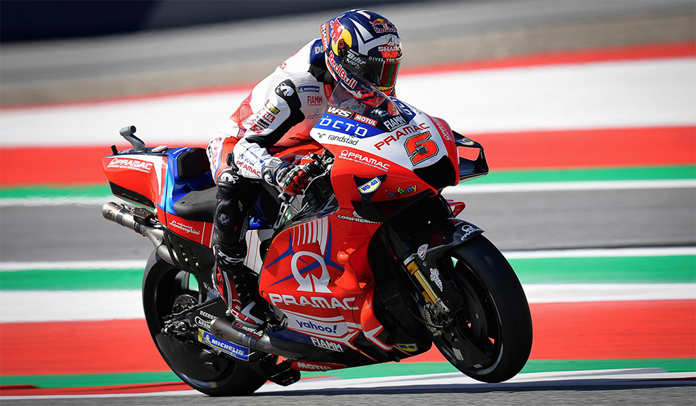 MotoGP, 2021, Silverstone: Aleix e Aprilia lideram Warm Up