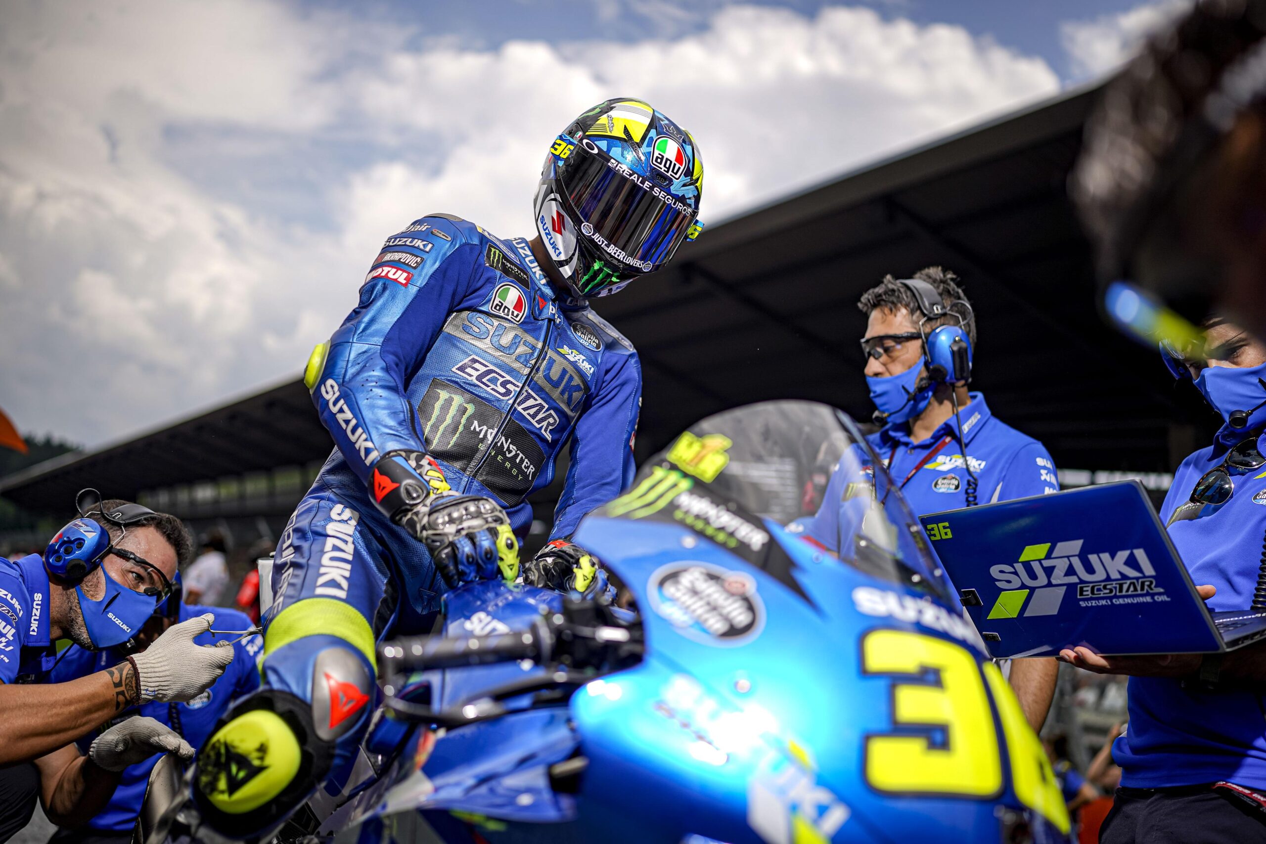 MotoGP, 2021, Silverstone – Mir: “Vou continuar a treinar na Playstation”