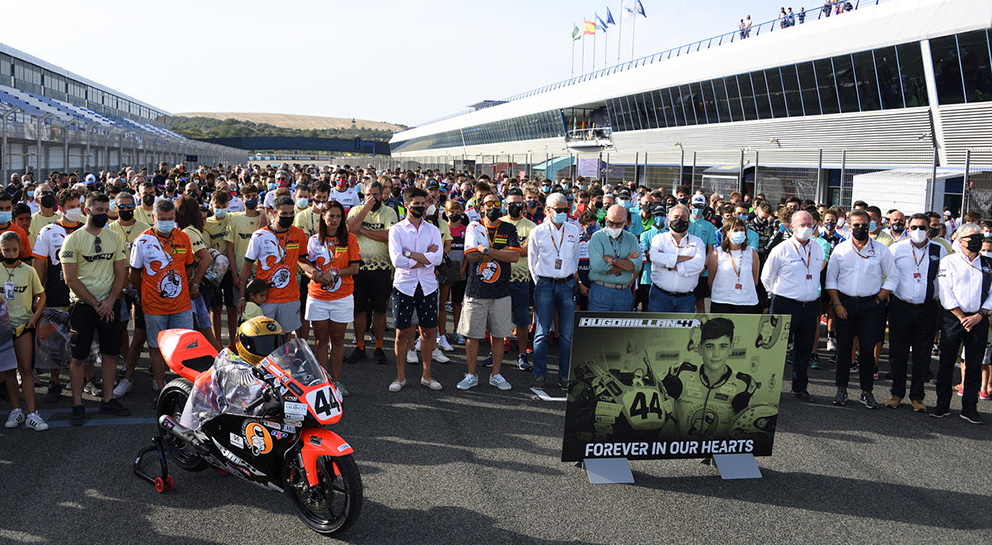 CEV Repsol, 2021: Tributo a Hugo Millán em Jerez