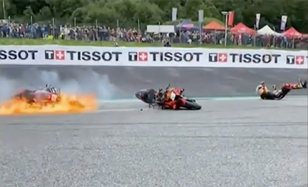 MotoGP, 2021, Estíria: Savadori lesionado, Dovi substituto?