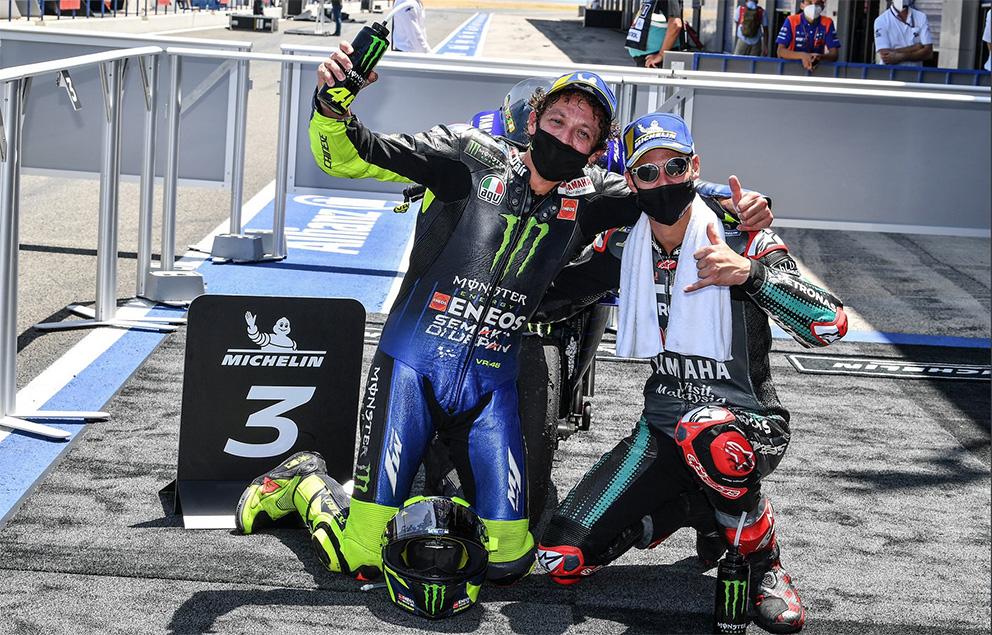 MotoGP, 2021, Estíria: Quartararo elogia Rossi