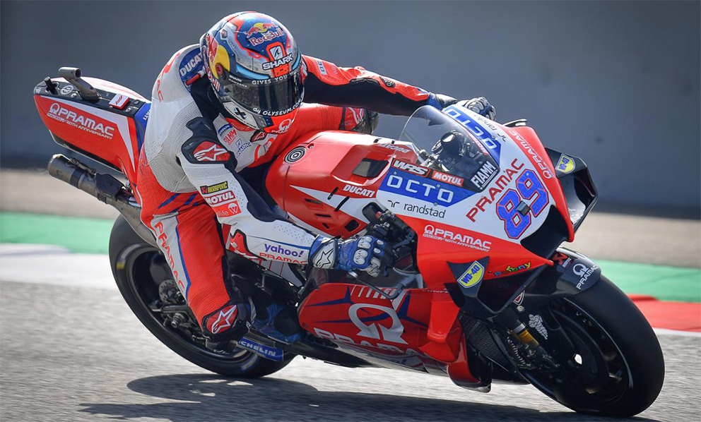 MotoGP, 2021, Áustria: Zarco e Bastianini lideram TL4