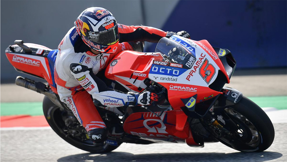 MotoGP, 2021, Áustria: Zarco e Bastianini lideram TL4