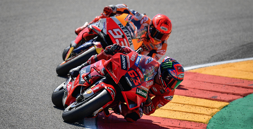 MotoGP, 2021, Aragón: “Bagnaia é como Dovi, mas com mais velocidade em curva!” Marc Márquez