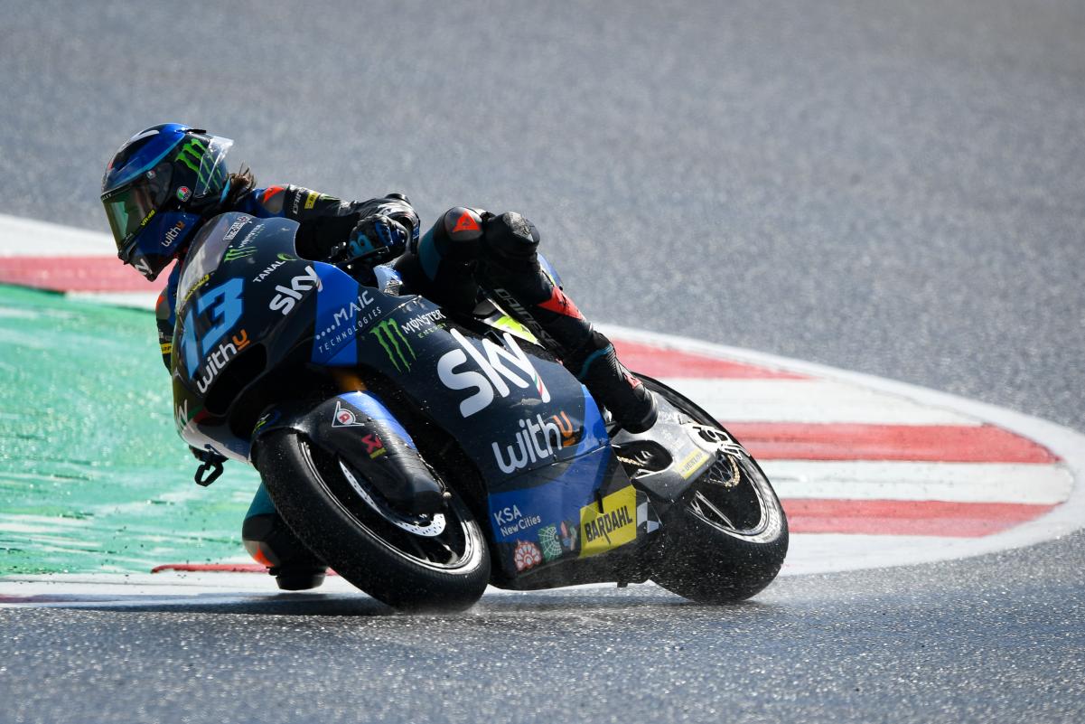 Moto2, 2021, San Marino – Q1:  Vietti vence em sessão mais curta