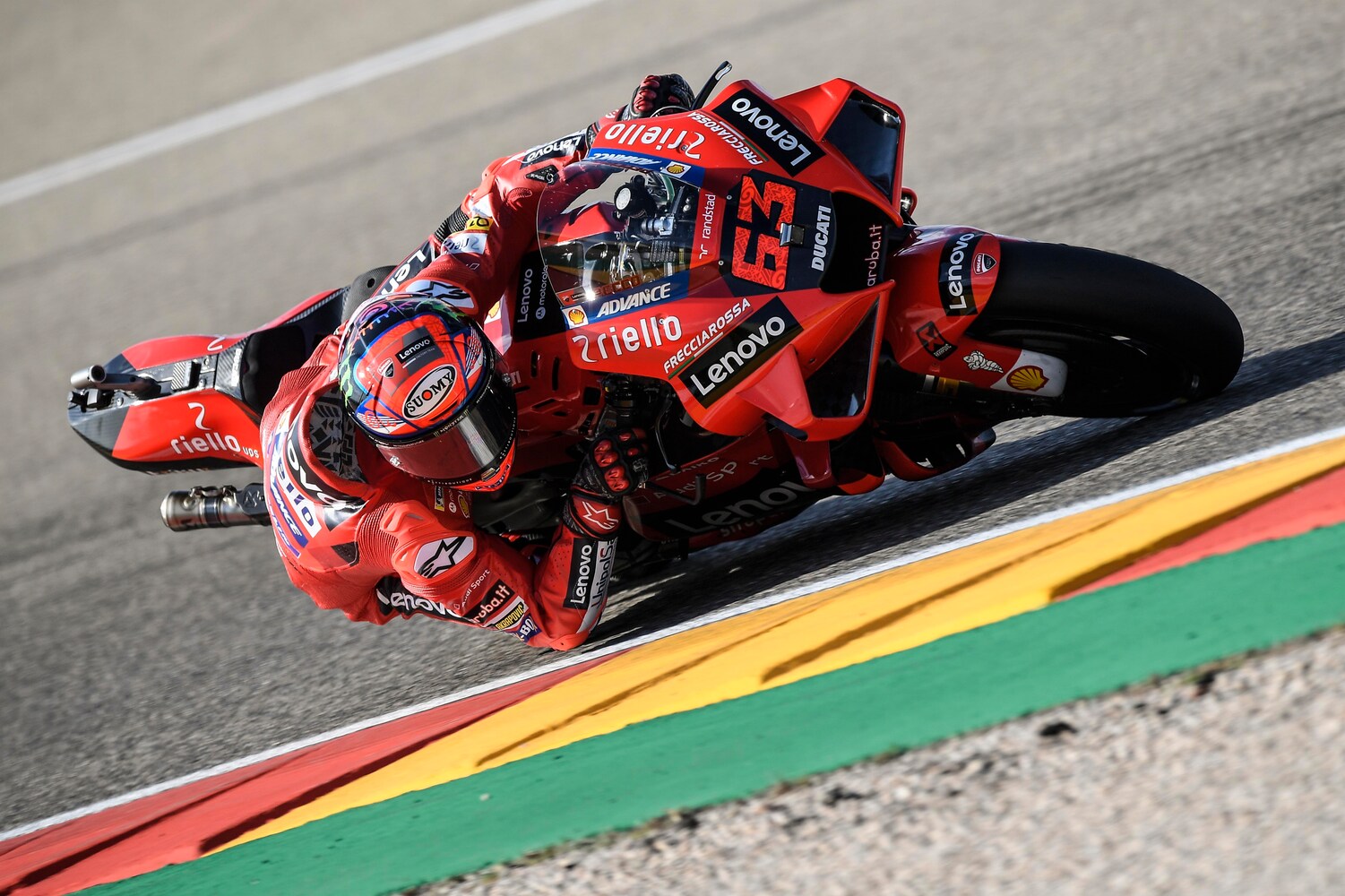 MotoGP, 2021, Aragón: Francesco Bagnaia bate Marquez e vence pela primeira vez