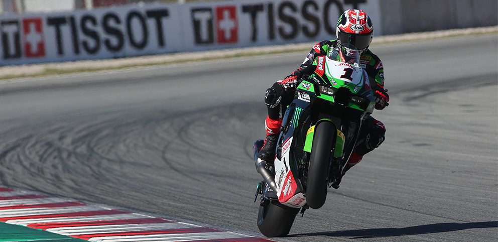 SBK, 2021, Catalunha: Rea lidera TL1 sobre Razgatlioğlu