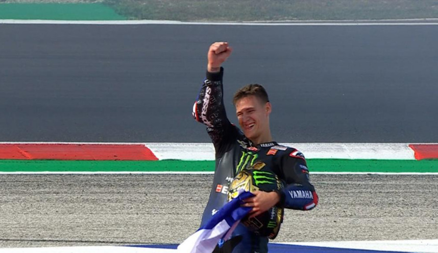 MotoGP, 2021, Misano 2 – Fabio Quartararo: “Parece que acordei de um sonho”
