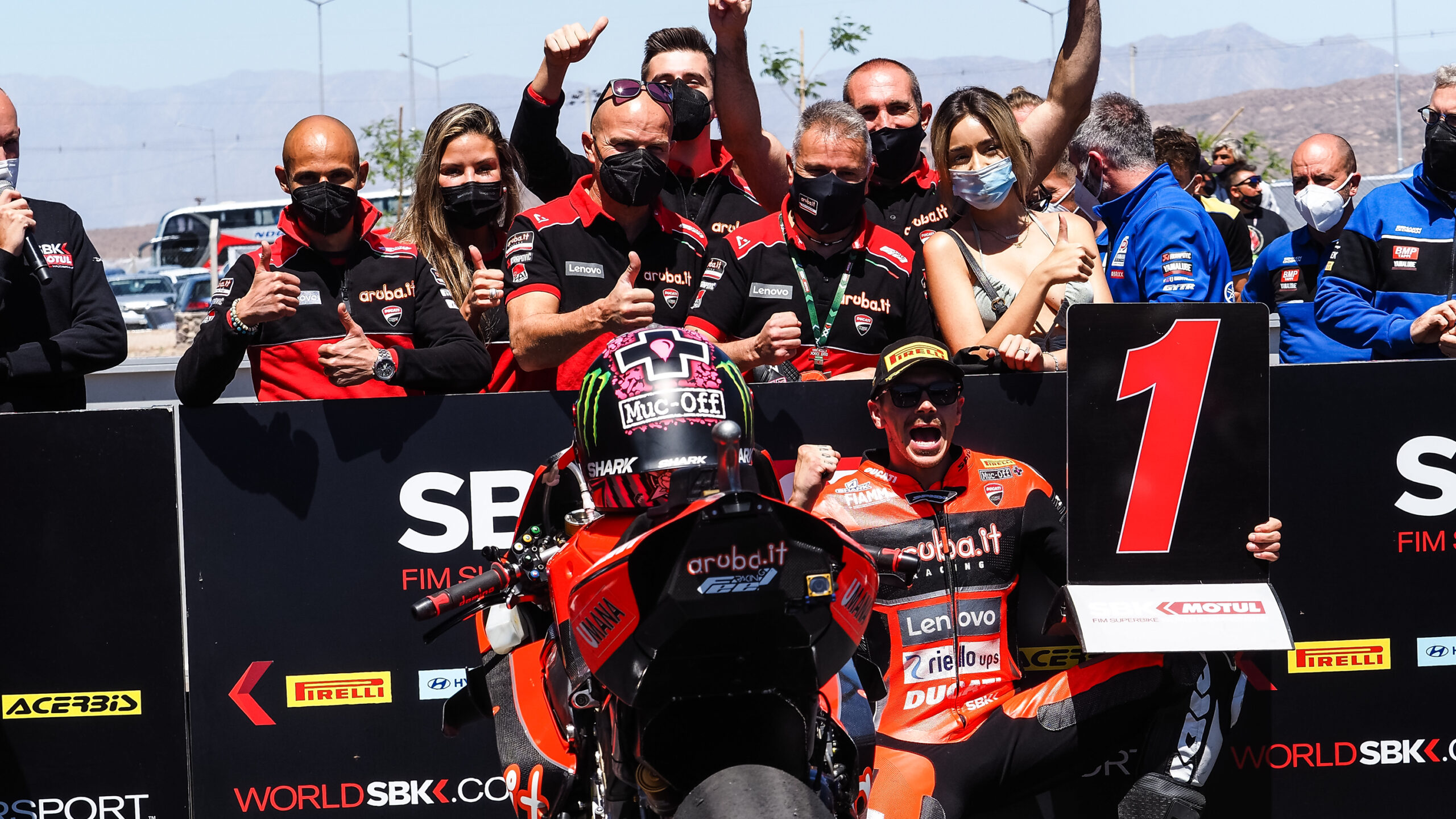 SBK, Argentina, Superpole: Redding alcança a primeira pole de 2021