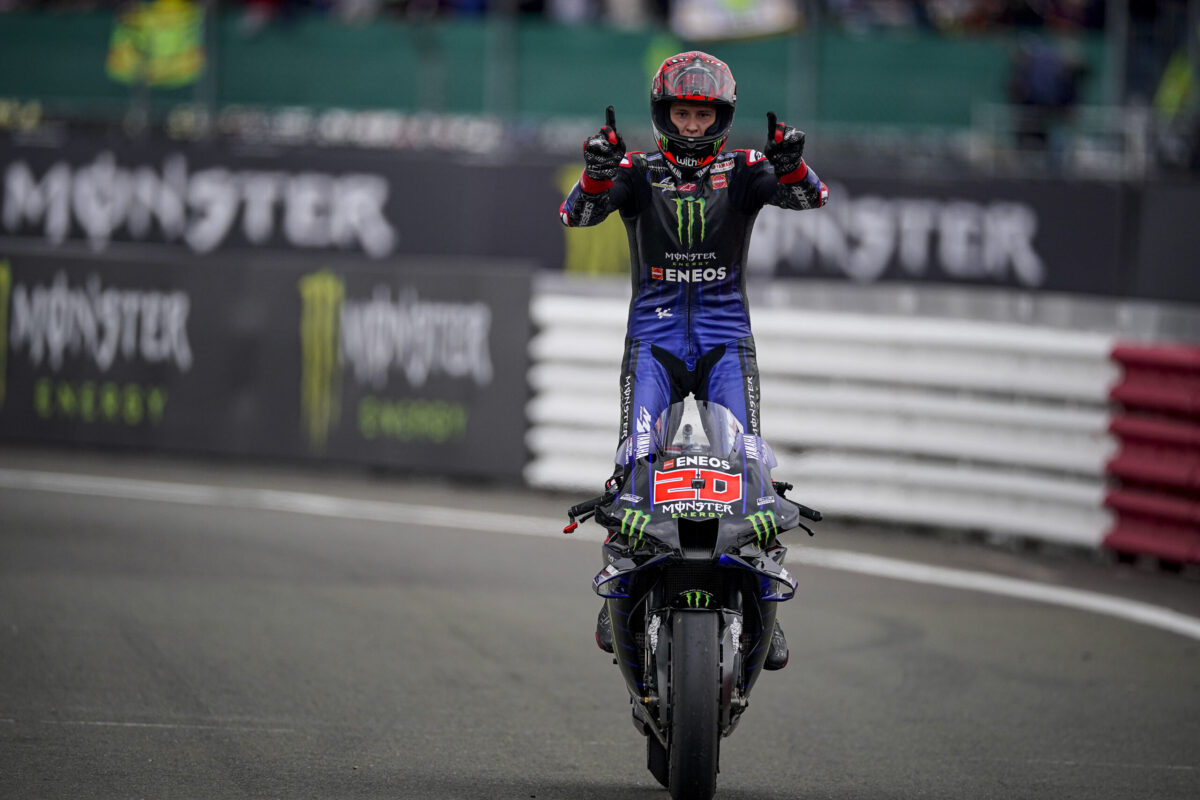 MotoGP 2021, Quartararo vai manter o número 20 para 2022