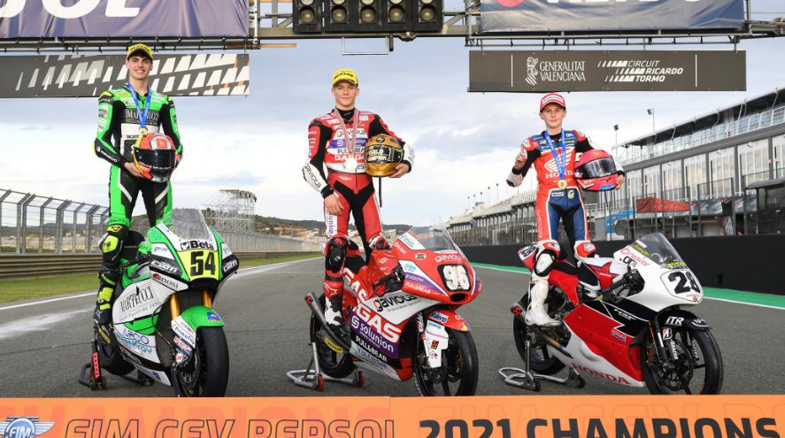 FIM CEV Repsol: Holgado e Martinez sagraram-se campeões em Valência