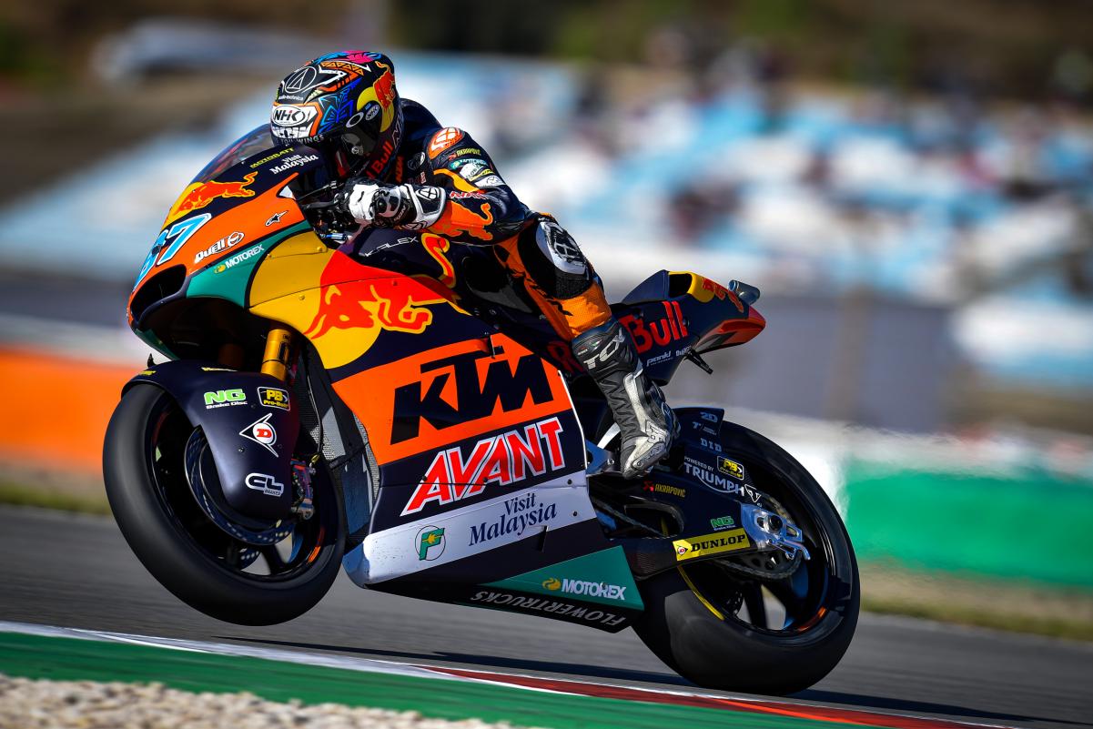 Moto2, 2021, Algarve, Corrida: Gardner arranca vitória a ferros de Fernandez