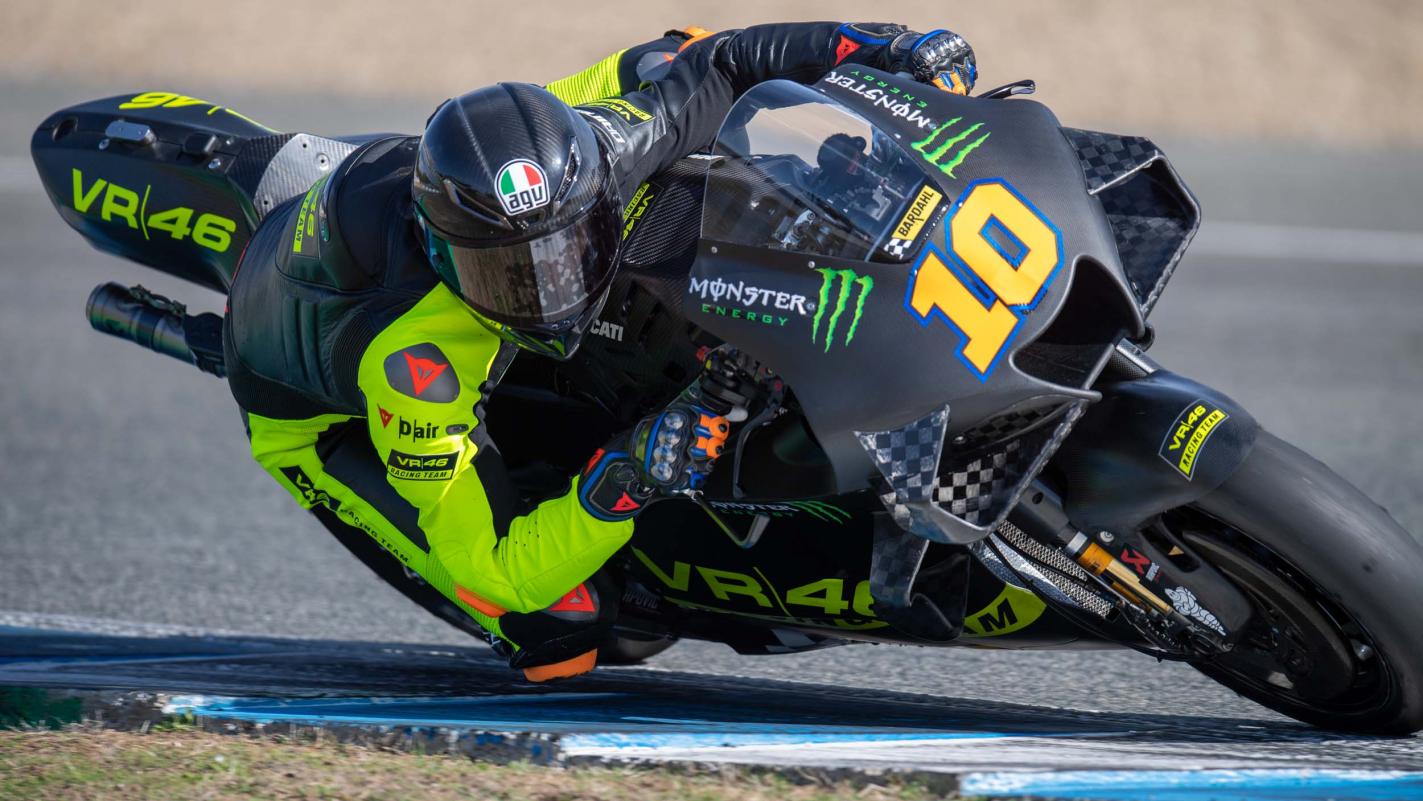 MotoGP, Jerez: VR46 destaca boas sensações em sessão de testes “positiva”