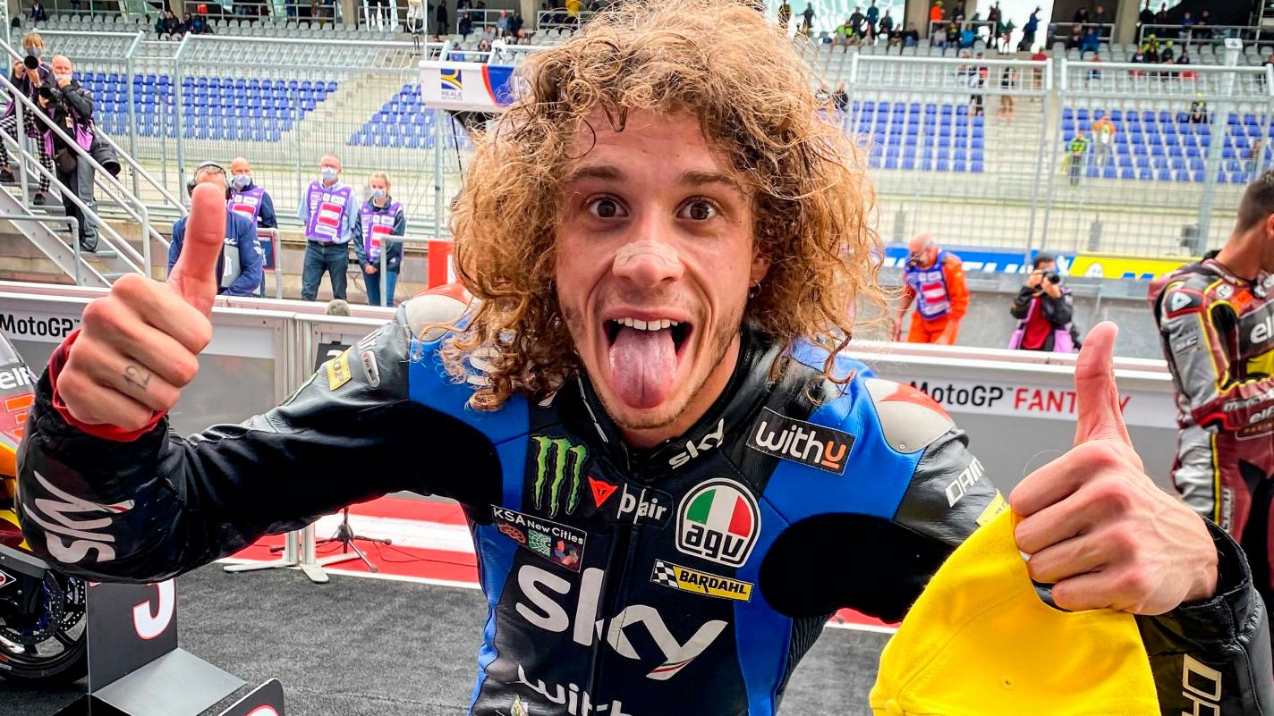 MotoGP: O estreante Bezzecchi ao lado de Marini em 2022