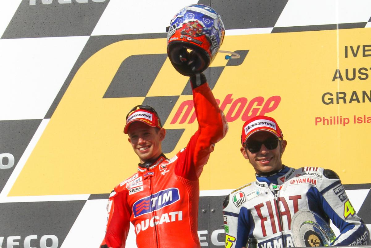 MotoGP – Os cinco rivais mais fortes de Valentino Rossi: Casey Stoner