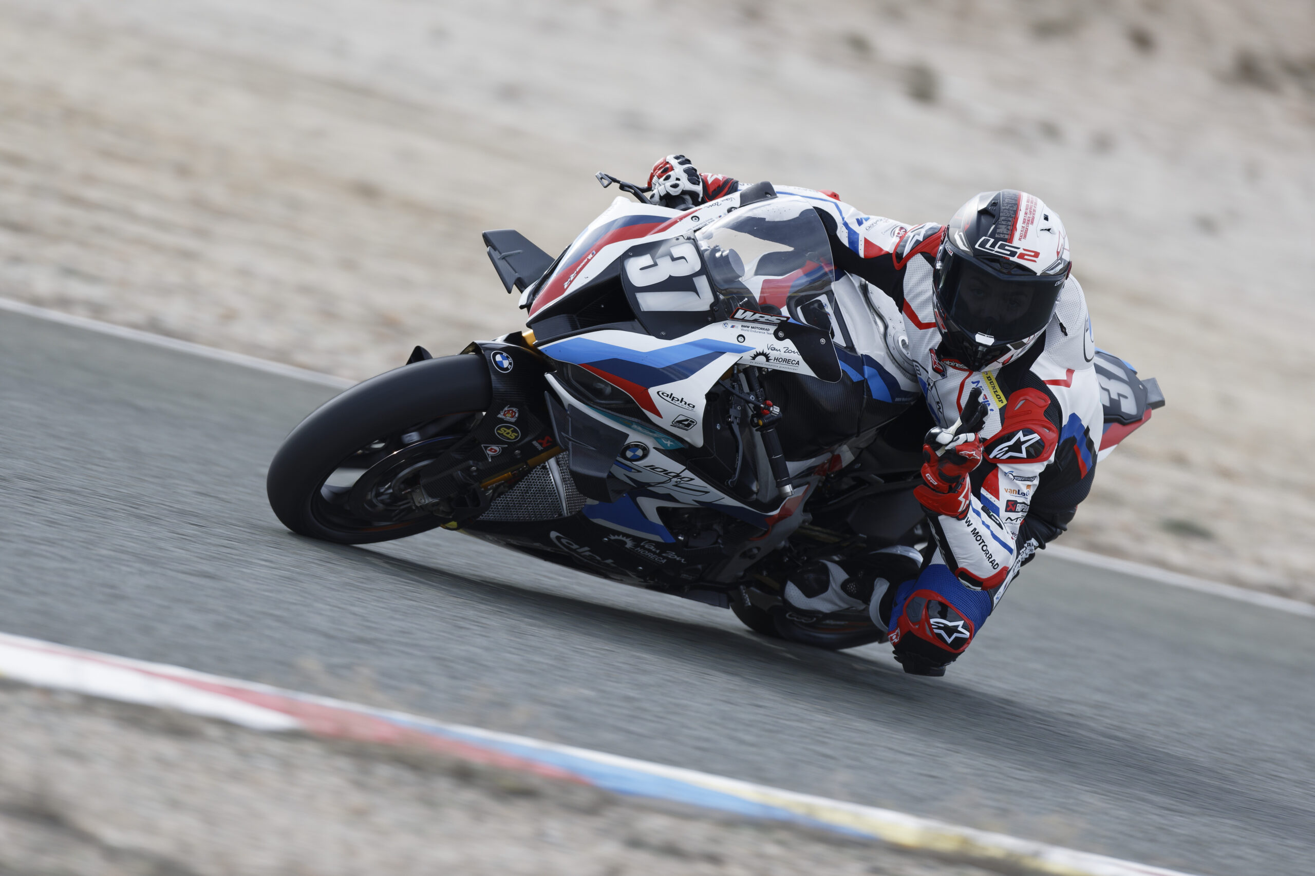 SBK: Em testes em Almeria, Guarnoni é a novidade da BMW Motorrad