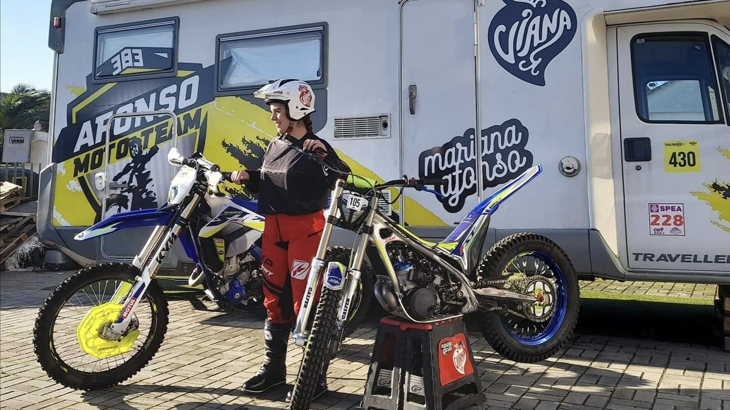 Mariana Afonso nos nacionais de Enduro e Trial em 2022