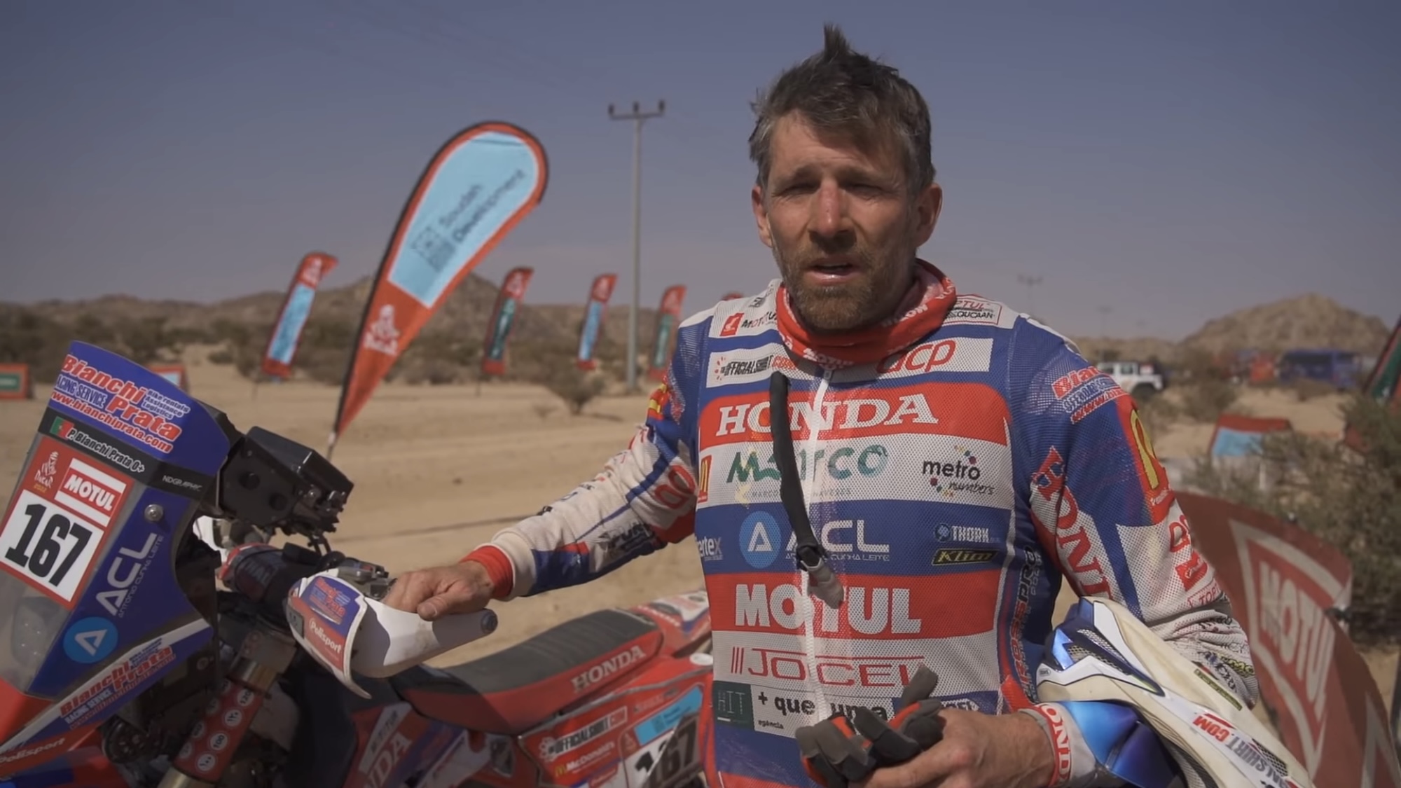 Dakar, Final, Bianchi Prata: “O Dakar é duro para todos”