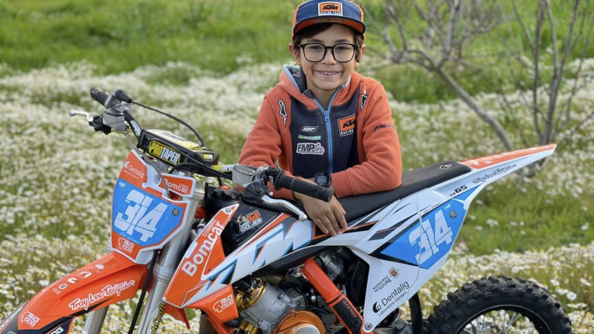 Motocross Espanha: Guilherme Gomes no campeonato da Extremadura