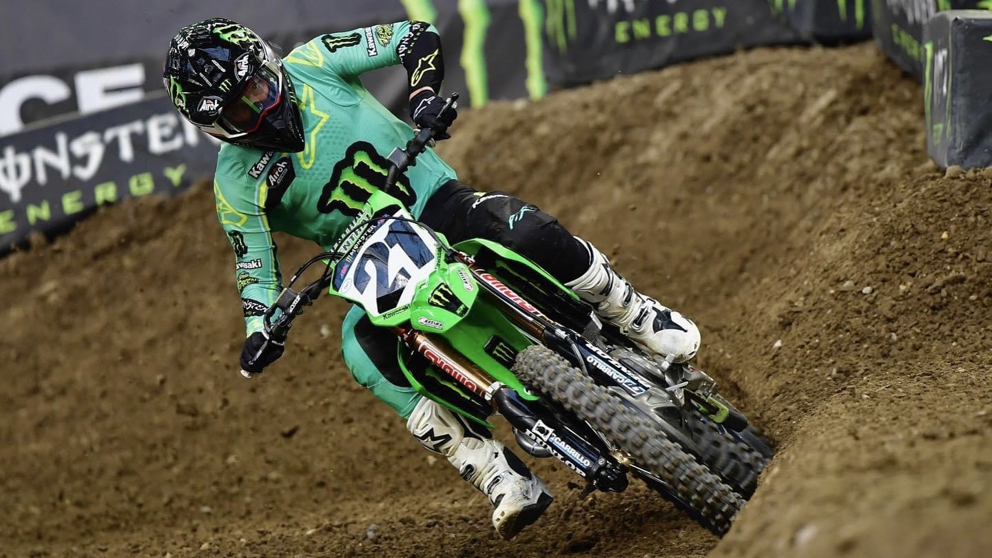 AMA Supercross 450, Minneapolis: Anderson vence em noite dramática