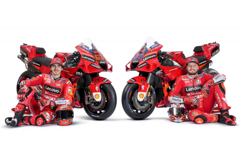 MotoGP, Ducati revela as motos para o campeonato de 2022