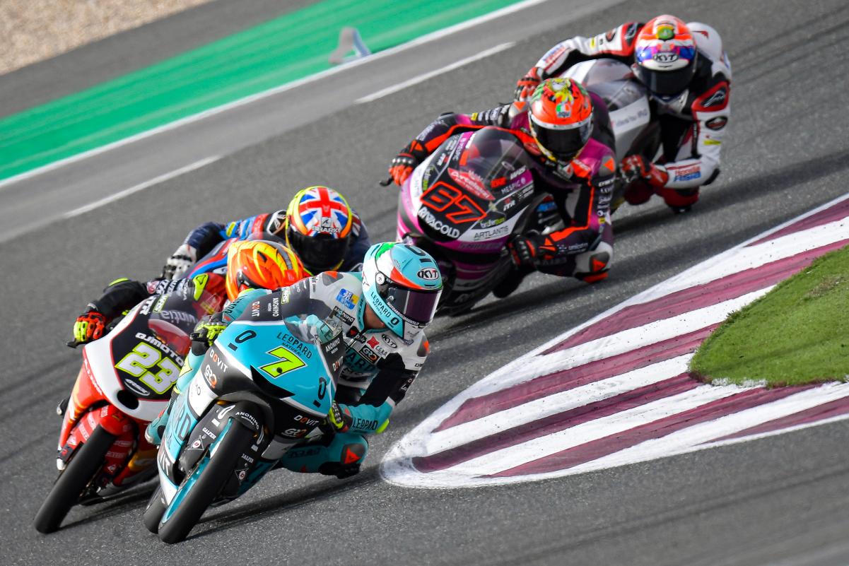Moto3, 2022, Warm-Up: Dennis Foggia bateu todos no piso seco
