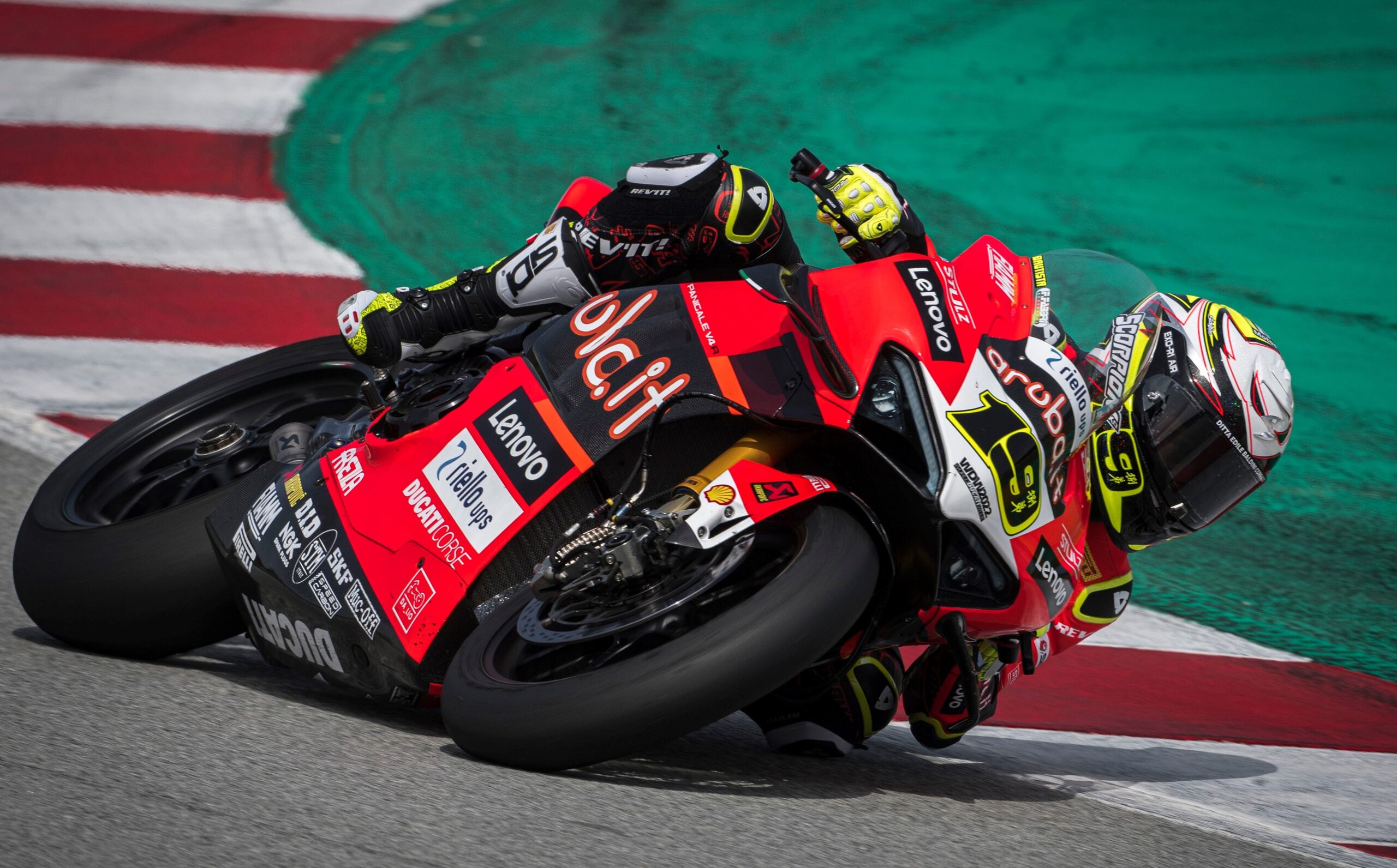 Superbike, Testes Barcelona, Alvaro Bautista (Ducati): “Estamos a fazer progressos constantes”