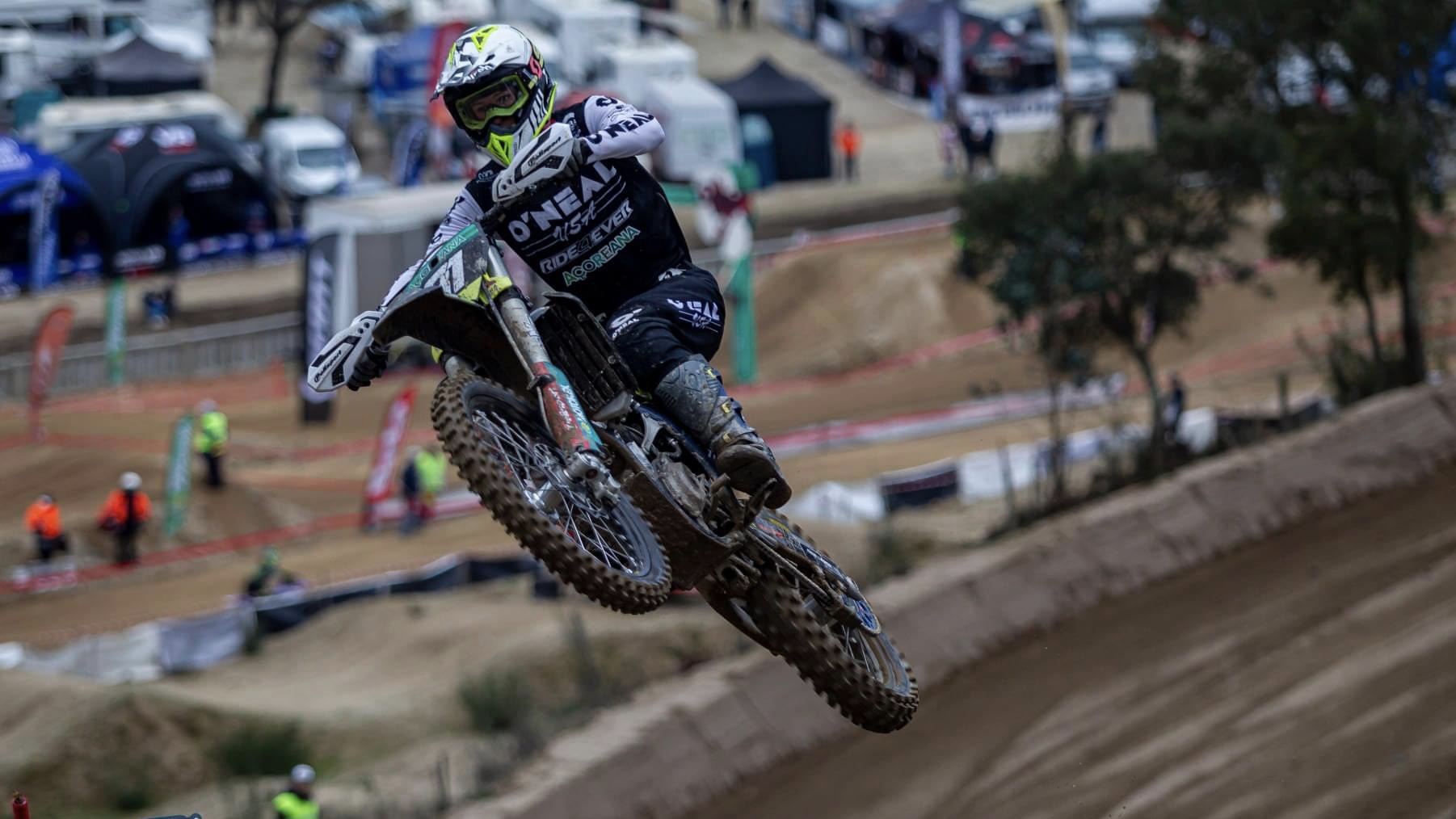 Motocross Espanha, Calatayud: Queda condiciona resultado de Abel Carreiro