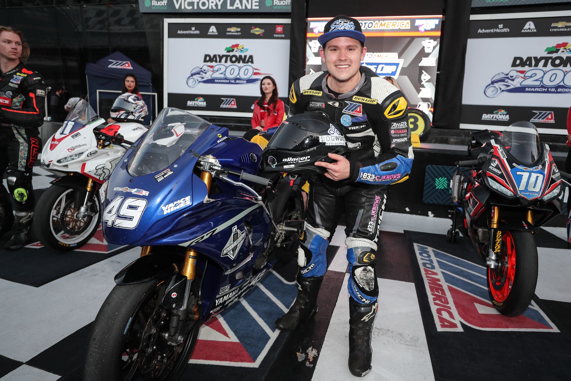 MotoAmérica, Twins Cup: Dobradinha da Yamaha R7 em Daytona