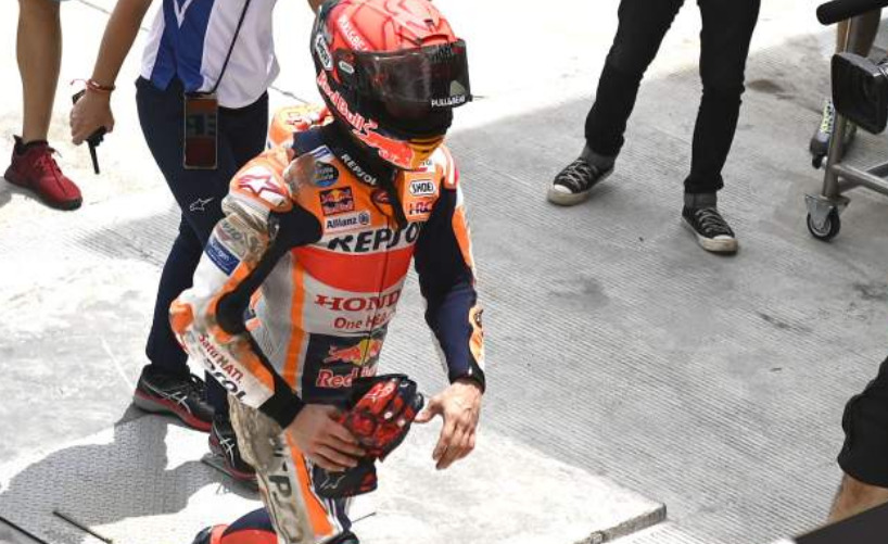 MotoGP, 2022: Taramasso nega que os pneus tenham motivado o acidente de Marc Marquez