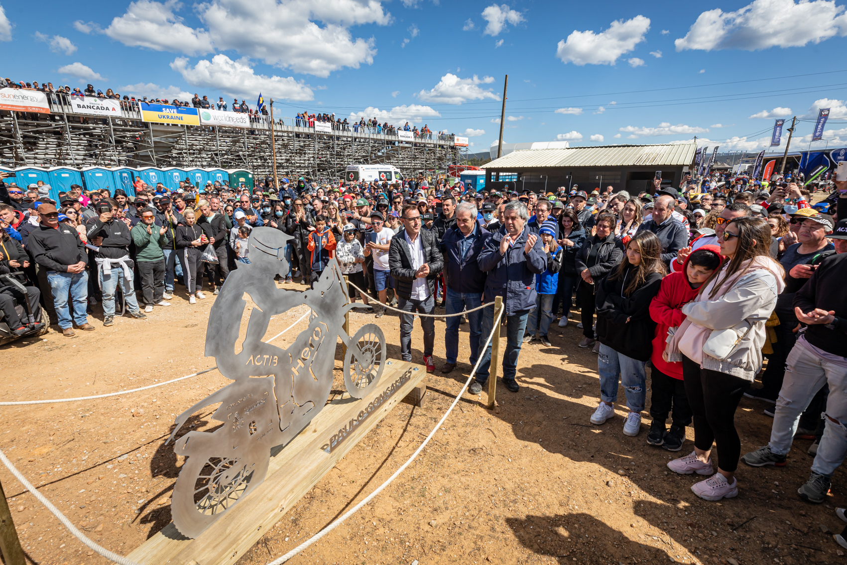 MXGP, Portugal, Galeria: O emotivo momento de homenagem a Paulo Gonçalves