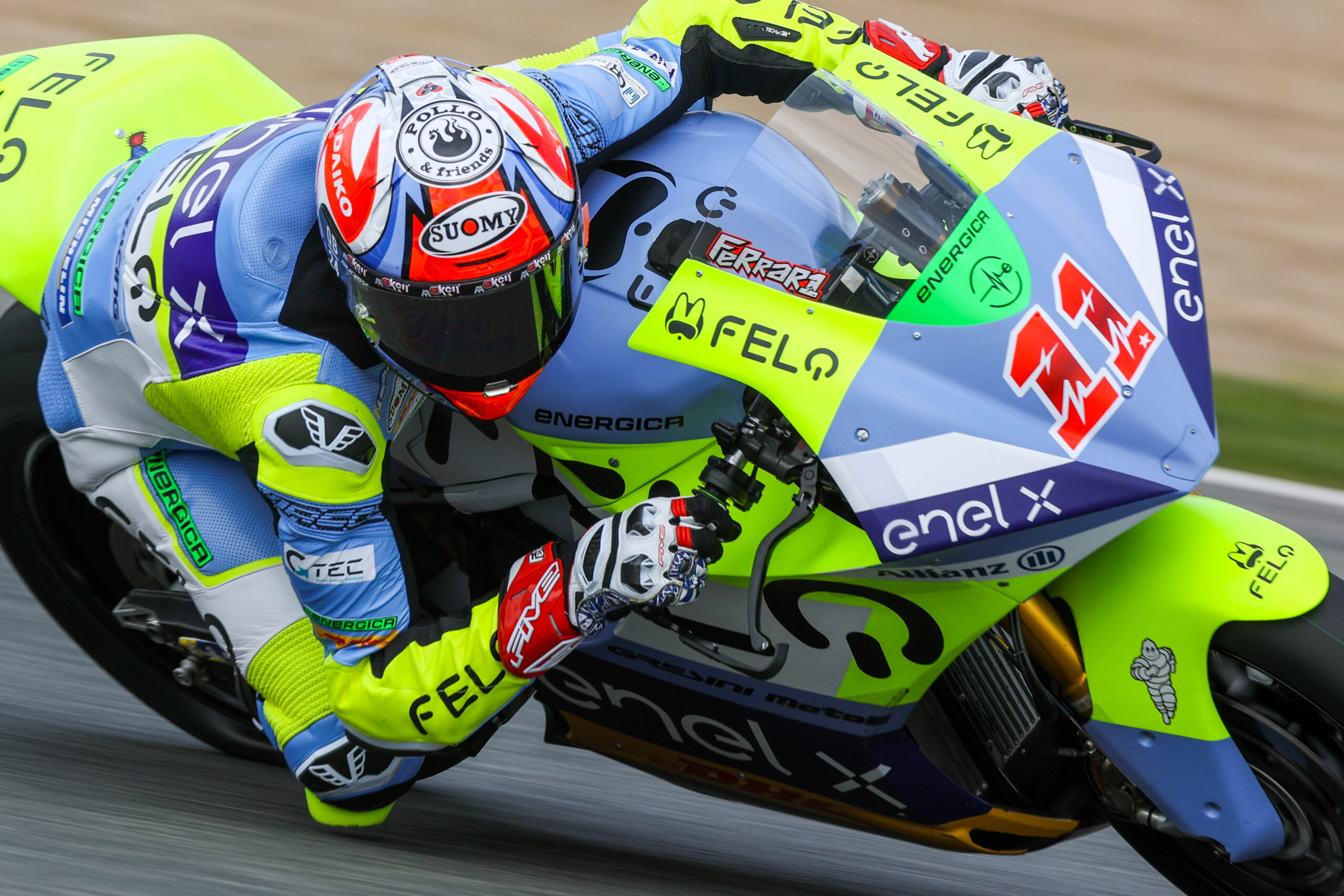 MotoE: Matteo Ferrari terceiro mais rápido em Jerez