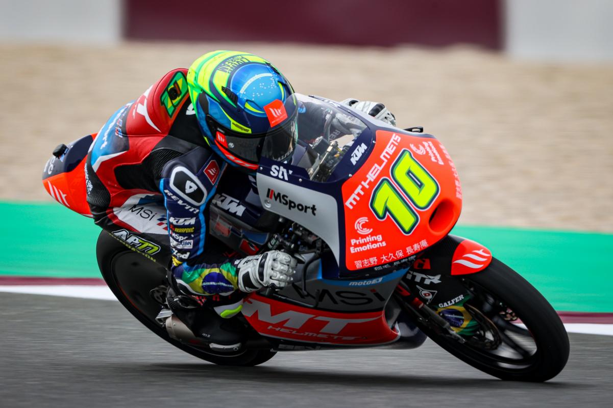 Moto2, Argentina, TL1: Fermín Alderguer surpreende Fernandez