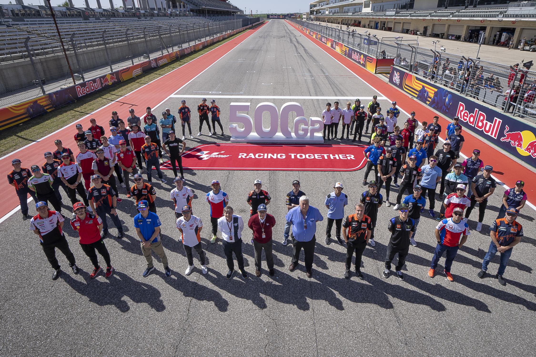 MotoGP, 2022, EUA: MotoGP celebra 500 Grandes Prémios