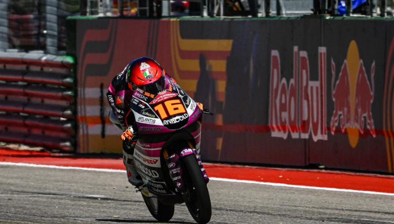 Moto3, 2022, EUA – Q2: Andrea Migno bate Foggia por 0,067s e faz a pole