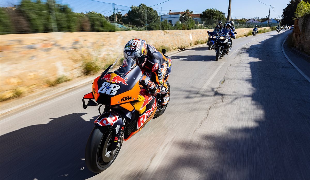 MotoGP, 2022, Portimão, Miguel Oliveira: “Quando se mete uma moto destas fora do contexto é belo”