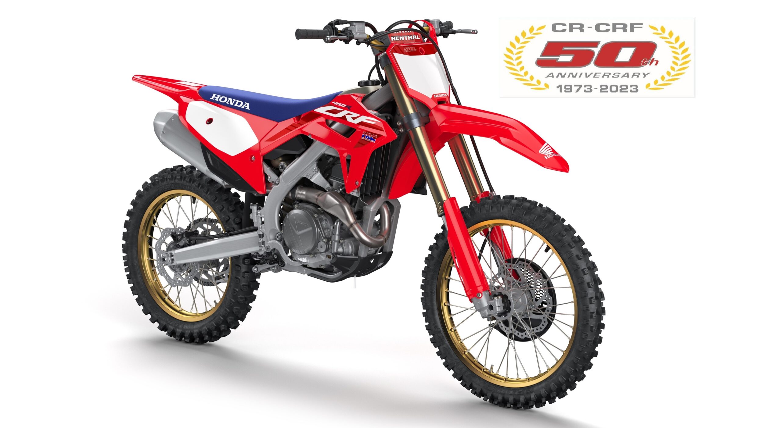 Honda CRF450R 50th Anniversary: Bodas de ouro no motocross