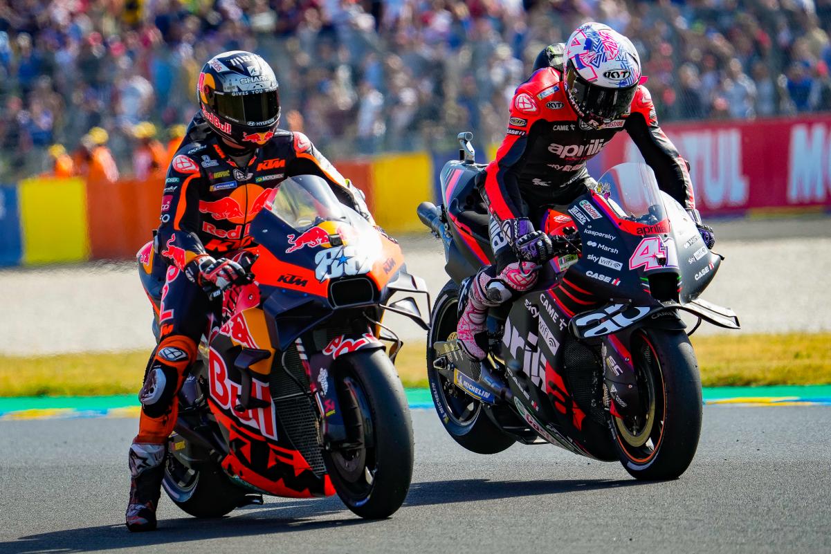 MotoGP, França, Warm-Up: Aleix Espargaró em sprint matinal