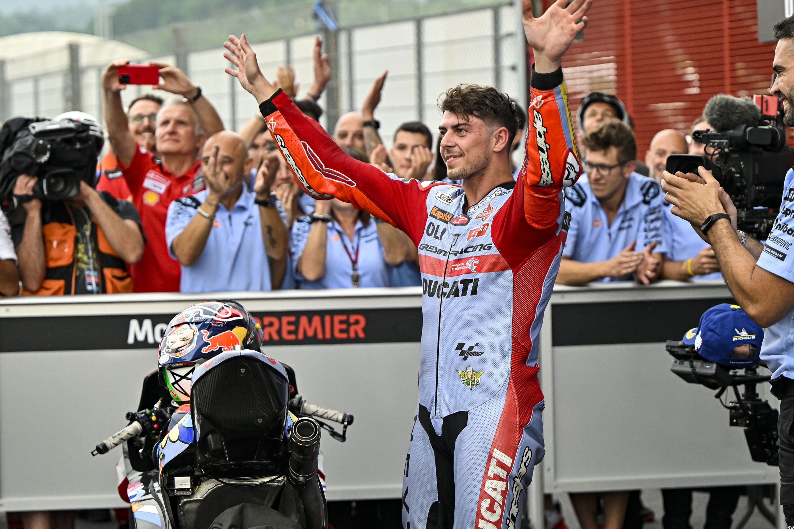 MotoGP, Itália, Fabio Di Giannantonio (1º): “Estava tão concentrado que nem via as gotas de chuva”