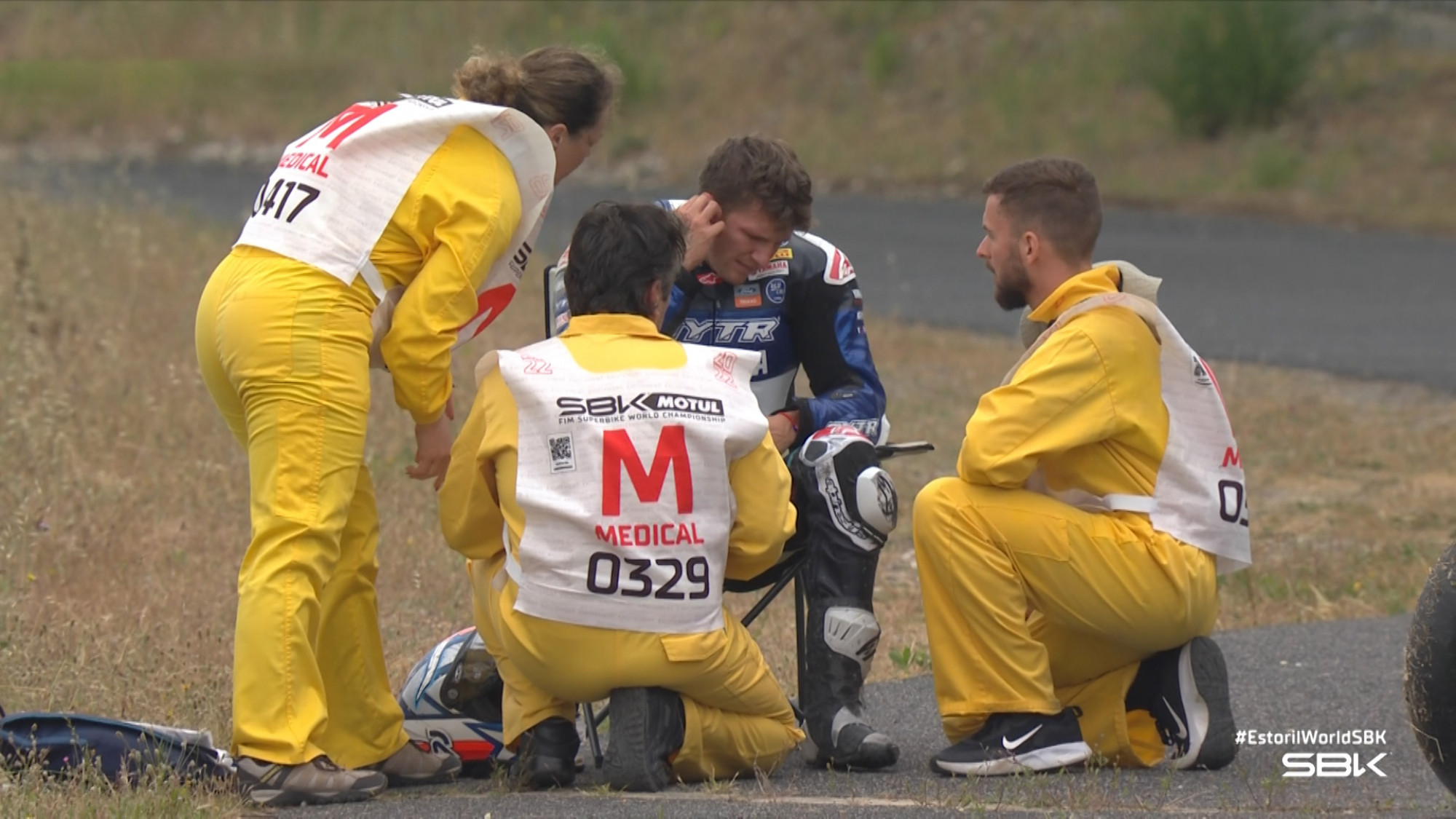 WSBK, Estoril: Garrett Gerloff declarado inapto para o fim-de-semana