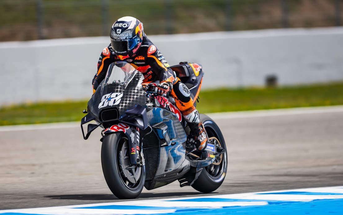MotoGP, Testes Jerez, Miguel Oliveira (KTM): “Tive problemas com os pneus novos”