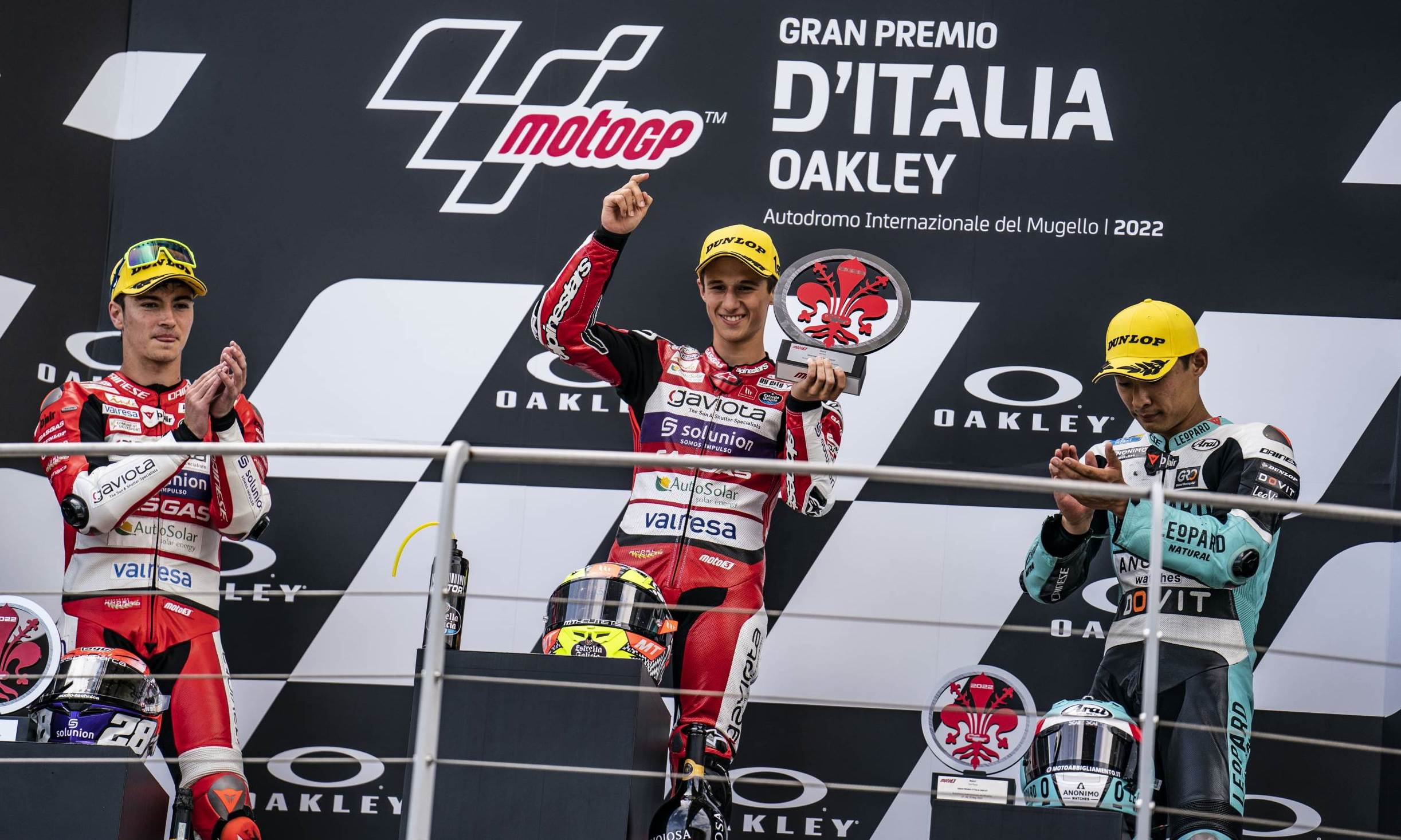 Moto3, Itália, Sergio Garcia (1º): “Vi o Izan a ultrapassar os limites de pista”