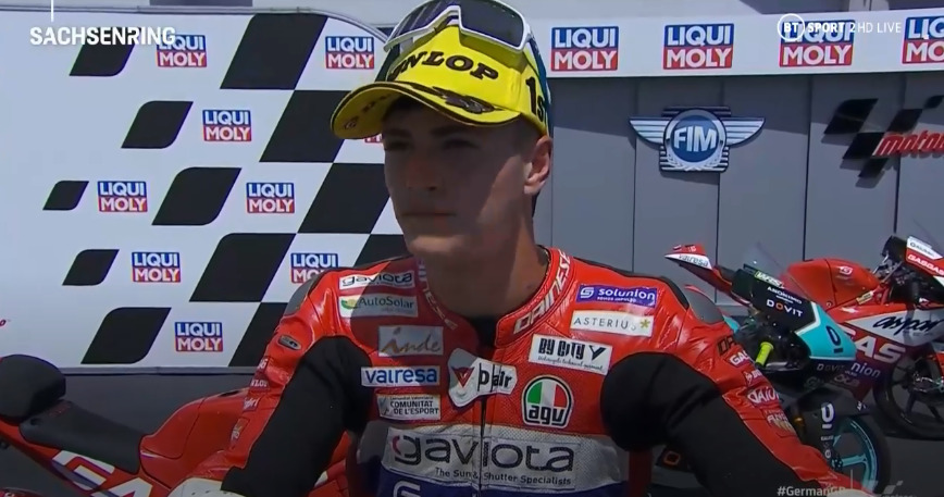 Moto3, Alemanha, Izan Guevara (1º): “Uma corrida incrível que quero repetir em Assen”