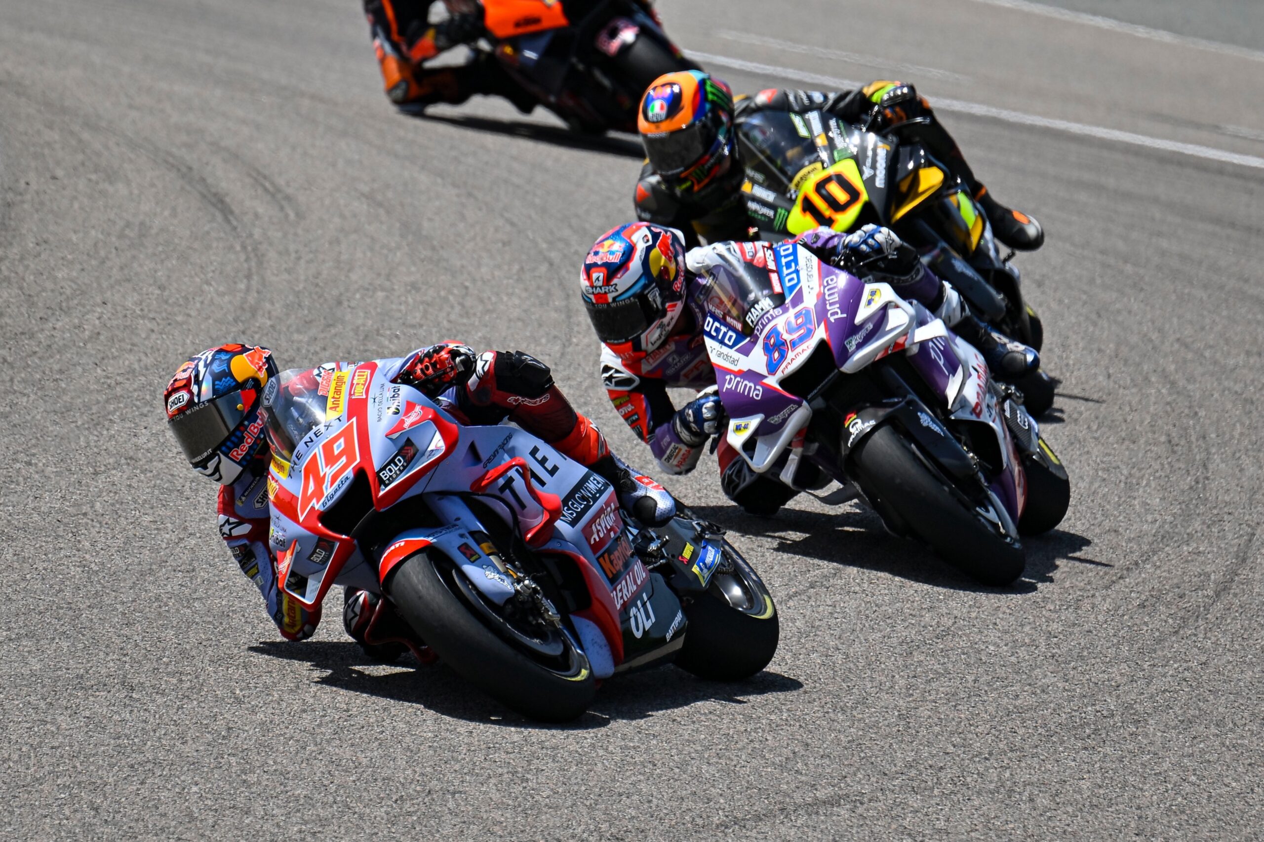 MotoGP, Alemanha, Fabio Di Giannantonio (8º): “Consegui resistir aos ataques dos meus adversários”